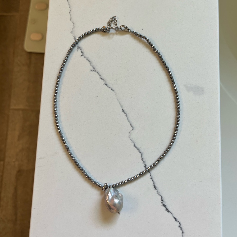 Beautiful pearl necklace